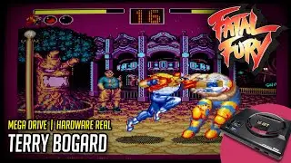 FATAL FURY - Terry Bogard Longplay (MEGA DRIVE | Real Hardware | HDMI)