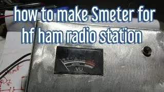 how to make Smeter for hf ham radio transceiver/HF ട്രാൻസീവറിന് വേണ്ടിSമീറ്റർwith AGC നിർമ്മിക്കാം.
