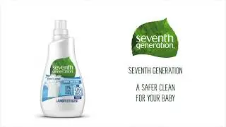 Seventh Generation - A Safer Detergent Made for your Baby's Delicate Skin