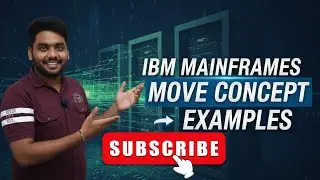 IBM Mainframes MOVE Concept Examples EXPLAINED in 8 Minutes