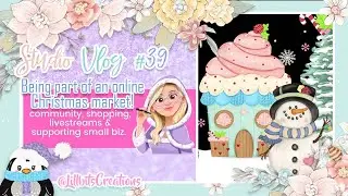 The EHARTS Online Christmas Market | Packing orders 🌼❄ Lillbits Studio Vlog #39 #studiovlog #markets