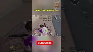 Panic Situation 1v2 Clutch 💥 | Unbelievable Reflex Under Pressure | BGMI Highlights #pubg #bgmi