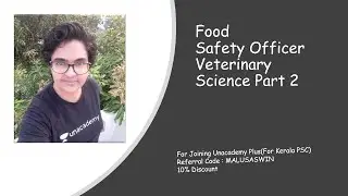 Food Safety Officer | ​Veterinary Science Part 2​#KeralaPSC | FSO