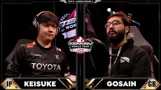KEISUKE (Kazuya) vs GOSAIN (Law) TWT GLOBAL FINALS 2025 - LCQ - Tekken 8