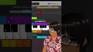 KEYBOARD SOLO (literally) | #baddayan on #Twitch #Vtuber #MusicProduction