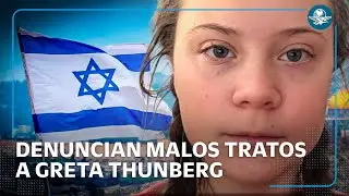 Greta Thunberg habr&iacute;a sido forzada a besar bandera israel&iacute; tras detenci&oacute;n