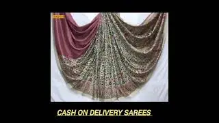 CASH ON DELIVERY SAREES OFFER GOING DEAR LADIES 🥰#cashondelivery #todayoffer #sarees #fashionblogger