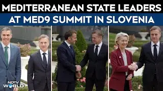 Leaders Of Mediterranean EU Member States Arrive In Slovenian&rsquo;s Portoroz For Annual Med9 Summit