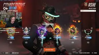 Overwatch 2 Ashe God Warn Popped Off With Heist Ashe Skin -POTG-