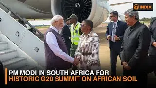 PM Modi in South Africa for Historic G20 Summit on African Soil | Part 3