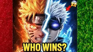Naruto vs Gojo: The Ultimate Anime Battle Drawing! 😱🔥 #anime #drawing #narutovsgojo 