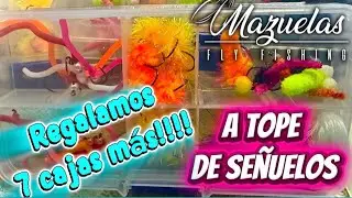✅Mazuelas Fly Fishing EN PURO DIRECTO✅Atado de moscas para REGALOS 🎁