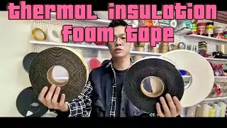 Polyurethane expanding foam sealing tape,foam tape for recessed lighting,foam tape log roll