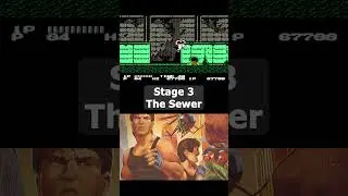 ⬆️⬆️⬆️⭐WATCH FULL GAME | Bad Dudes (NES) Stage 3: The Sewer