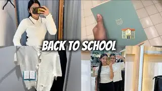 BACK TO SCHOOL 2025📚|новая одежда| канцелярия| подготовка к школе🤍