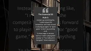 The Essential 55 by Ron Clark - Rule 5