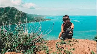 DO NOT DO THIS WHILE HIKING CROUCHING LION TRAIL... HIKING OAHU, HAWAII
