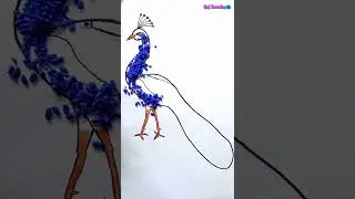 # Peacock Painting.🦚#shorts