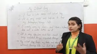 My School Bag 💼 sub- English  short essay