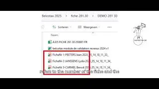 Demo Supertax Belcotax on Web return via Excel
