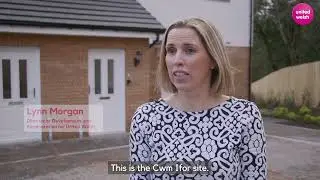 Cwm Ifor development in Caerphilly