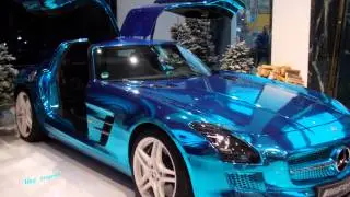 The  Mercedes SLS AMG Electric Drive