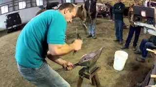 The Contest - This is what a Farrier does.