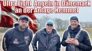 Ultra Light fishing in Denmark at the Hemmet Put and Take facility