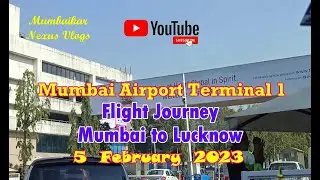 Terminal 1 Mumbai Airport   05 Feb 2023  #mumbaiairportterminal1 #mumbaiairportT-1 #santacruzairport