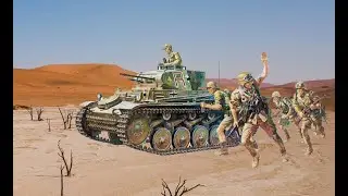 Building Tamiya 1:35 SdKfz 121 / Panzer II DAK / Part 1