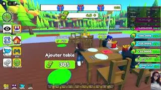[ROBLOX] TEST Restaurant Tycoon Gameplay[FR]