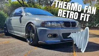 DIY THERMO FAN RETRO FIT INTO MY BMW E46