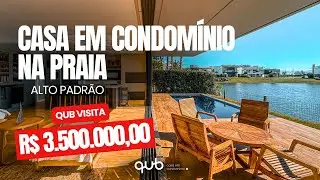 CASA à venda em CONDOMÍNIO na praia. Luxo e conforto à beira lago, em Xangri-Lá/RS. Visite conosco!
