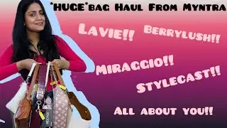 *HUGE* Myntra Tote, Sling, Hand Bag Haul | Trending Bags Of 2026 | Stylish & Affordable | 