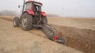 Powerful Disc Plough for tillage on dry land