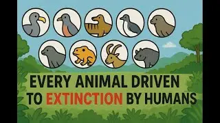 Every Animal Driven to Extinction by Humans