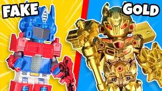 Unboxing $1 vs $1000 LEGO TRANSFORMERS...