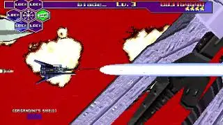 Thunder Force 5 jogaço do ps1. essa fase e pura nostalgia! steel of destiny sinta o som do trovão 