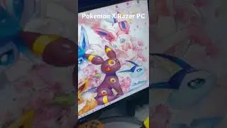 Pokemon X Razer Limited Edition #pokemon #unboxing #razer #pikachu #eevee #shorts #ytshorts