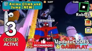 NEW UPDATE CODES Anime Climb and Jump Roblox, August 18, 2025