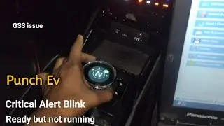 Tata punch Ev critical alert Blink,All symbol countinue glow,Ready but not running #duggu_mechanical