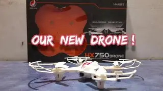 HX750  DRONE Toy Review@bongNB
