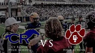 Texas High School Football | Cy Ranch vs Cy Fair 1st Half Recap