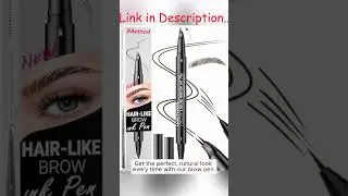 iMethod Curved Eyebrow Pen   2 in 1 Dual Ended Microblading Eyebrow Pen #amazonessentialfinds
