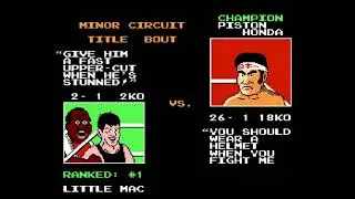 Mike Tyson's Punch Out! Playthrough 3rd Match - Title #nintendo #miketysonpunchout #nes #cheatcodes