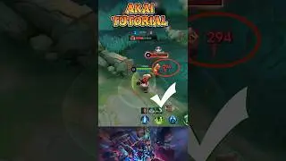Akai tutorial for beginners 🫂#mobilelegendstoday #mobilelegends #foryou #mlbb #akai
