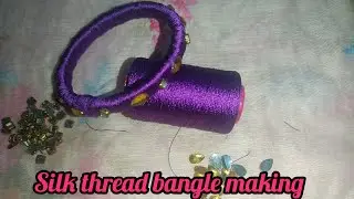 Silk thread bangle making design |simple method |videos #viralvideos @RMFashionsandVlogs