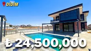 Didim'de 500 m2 Arsa İ&ccedil;inde Satılık Muhteşem Ev | Didim Villa 13/6/24