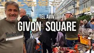 Friday Tel Aviv | Vintage Market at Givon Square  Antiques & Local Life [4k]