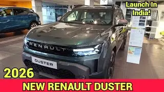 Renault Duster 2026 7 Seater Upcoming SUV Launch In India 🔥| New Duster Price, Mileage & Features